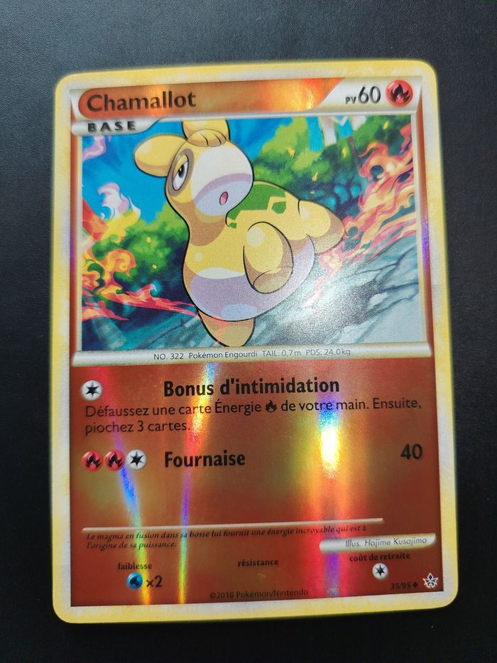 Carte pokémon Chamallot 35/95 - Reverse - photo numéro 3