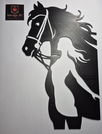 Décoration murale cheval