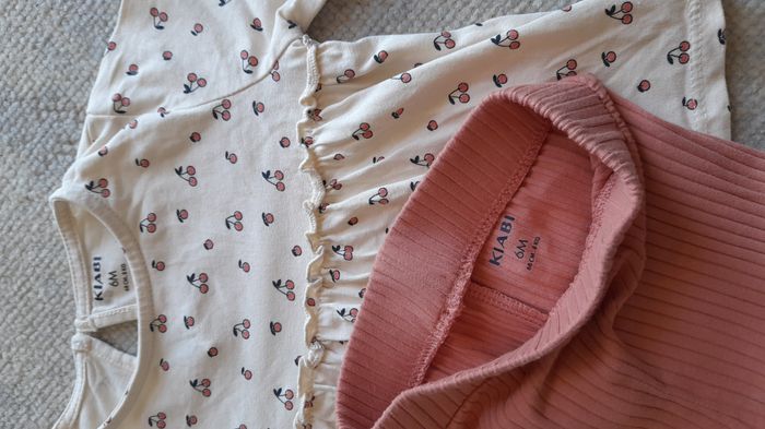 Ensemble 2 pièces tunique et legging - 6 mois 🍒 KIABI - photo numéro 3
