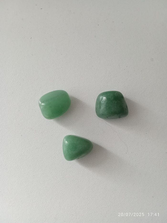 Aventurine verte roulée à l'unité - photo numéro 2