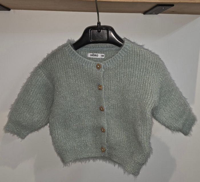 Gilet vert d'eau 6 mois