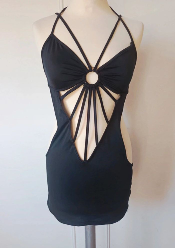 💎robe nuisette sexy confortable féminin taille s m extensible original à lacet réglable - photo numéro 2
