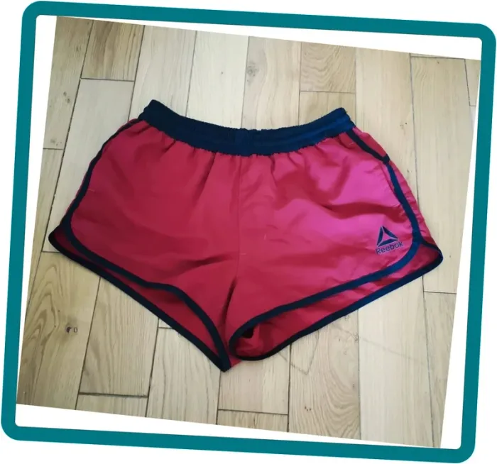 Short de bain rouge Reebok Taille S