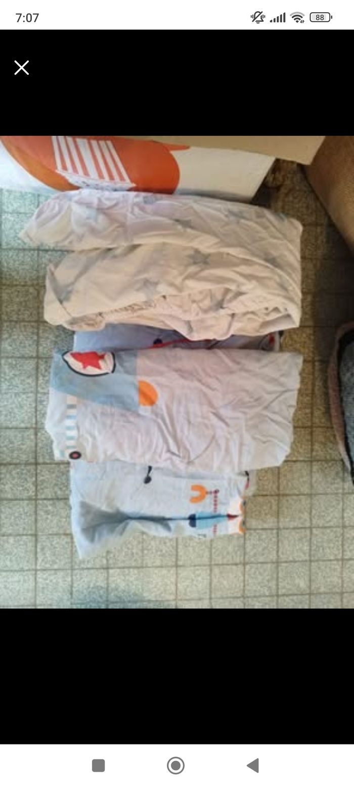 Lot de linge de lit, taille standard enfants - photo numéro 2