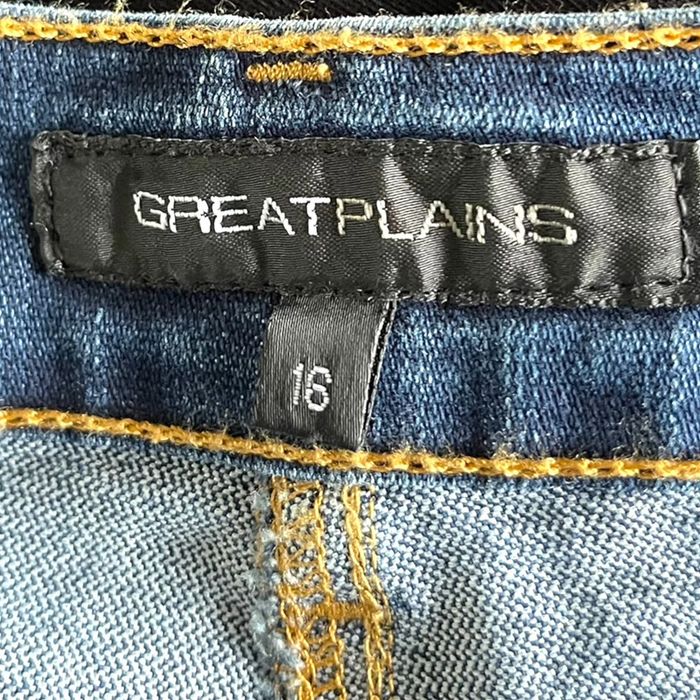 Jeans pantacourt en denim bleu Great Plains T.16 - photo numéro 4