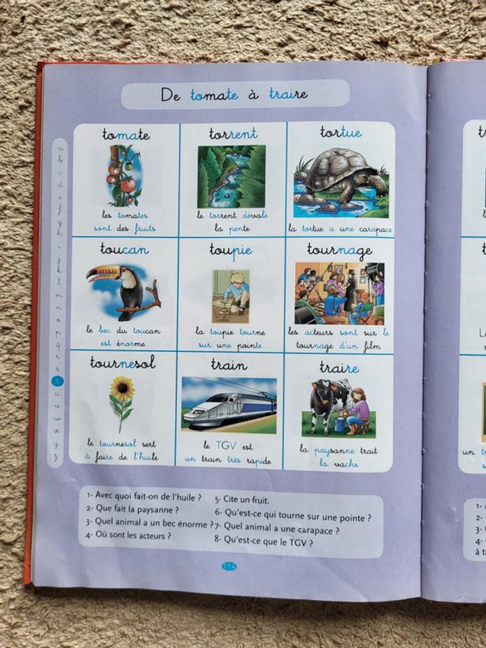 Livre Mon grand imagier pour apprendre à lire - Éditions Auzou - photo numéro 10