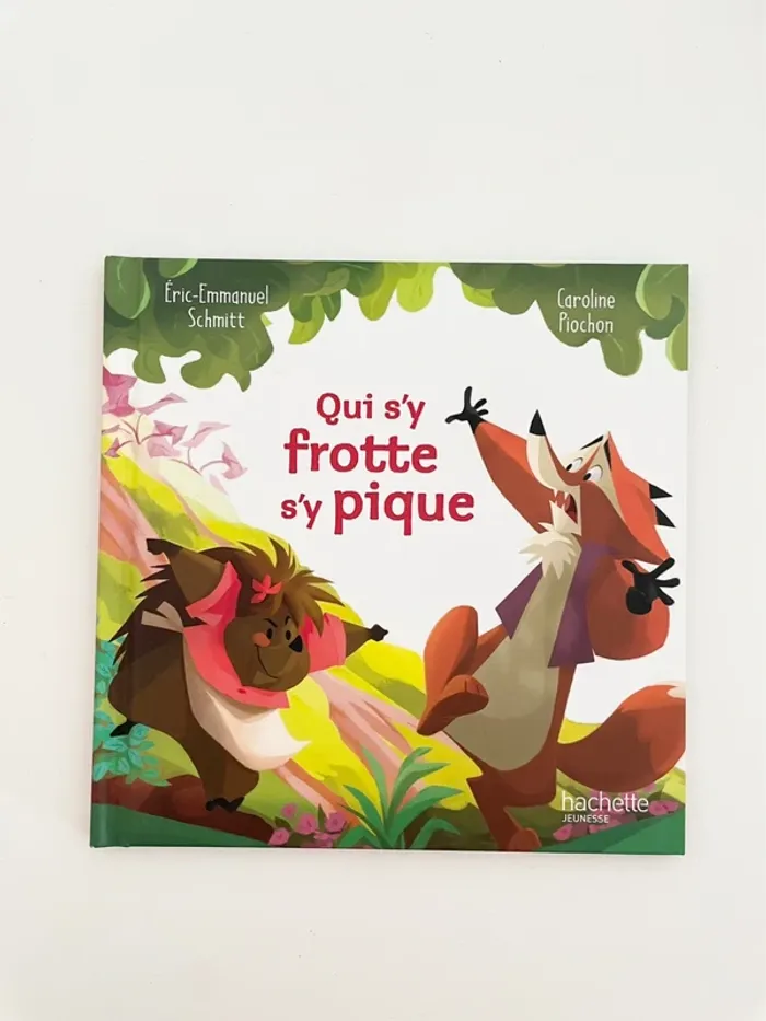 Livre enfant qui s’y frotte s’y pique