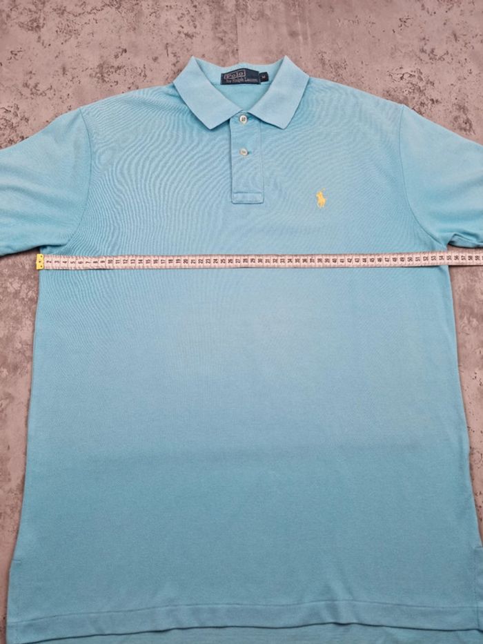 Polo manches courtes Ralph Lauren bleu ciel, M Hommes - photo numéro 8