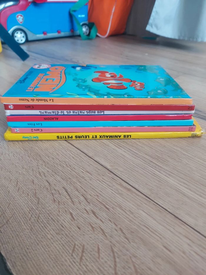 Lot de 7 livres disney - photo numéro 2