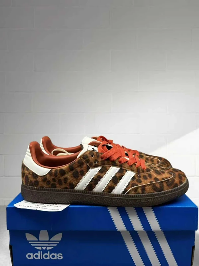 Adidas Samba Preloved Léopard Rouge   36 - photo numéro 2