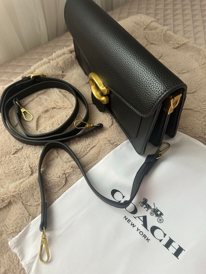 Sac coach noir tabby 26 - photo numéro 8