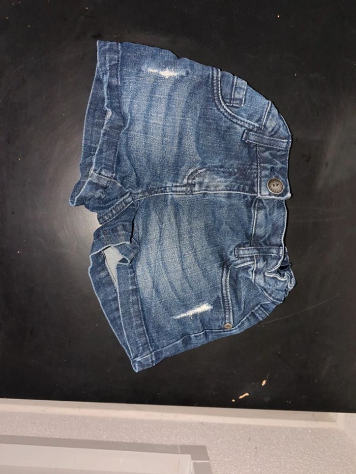 Short en jean