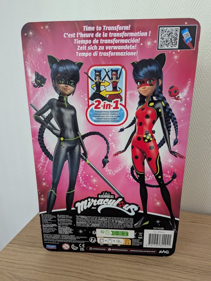 Poupée miraculous ladybug hero switch - photo numéro 5