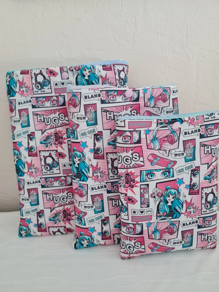 Étui de protection matelassé pour livre ou liseuse petit format - photo numéro 5
