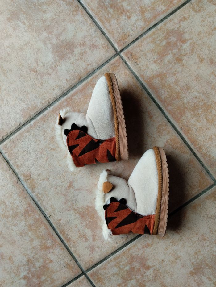 bottes chaude tigre garçon  18cm