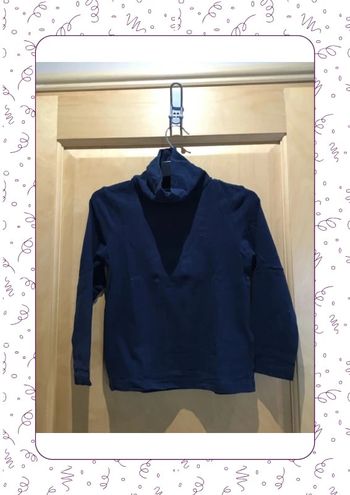 T-shirt col roulé marine orchestra