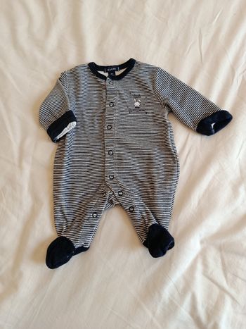 Pyjama chaud  0 mois  50 cm