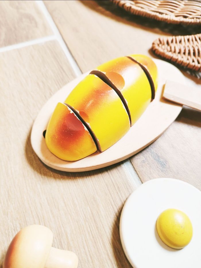 🥖Dinette pain et toast à scratch et aliments divers en bois marque Vilac - photo numéro 2