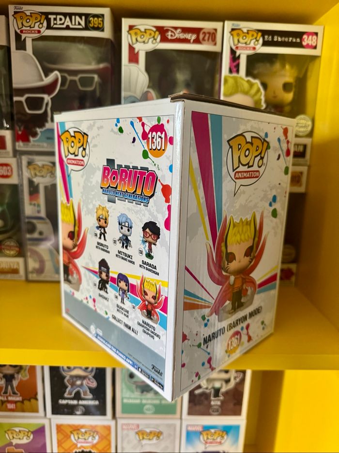 Funko Pop! Animation 1361 - Boruto : Naruto Next Generations - Naruto ( Baryon Mode ) - Glows In The Dark - photo numéro 4