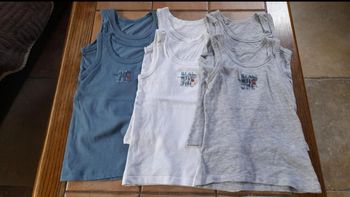 Lot de 6 chemisettes garçon