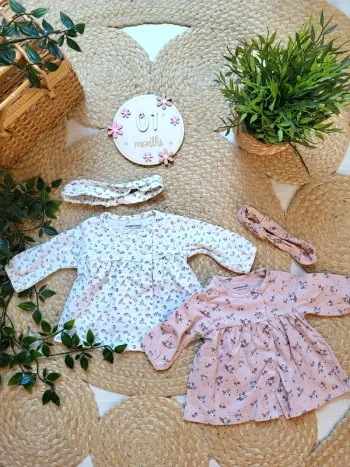🌼 Lot : Ensemble 1 mois fille, Vertbaudet 🌼