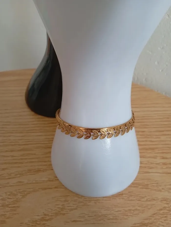 Bracelet double en acier inoxydable couleur - photo numéro 3