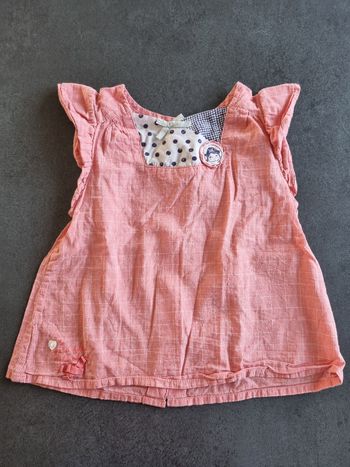 Tunique manches courtes DPAM 23 mois 