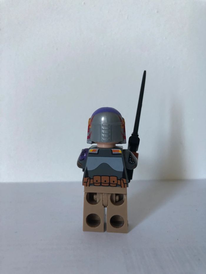 Figurine type lego guerrier Mandalorian Sabine Wren. star Wars - photo numéro 3