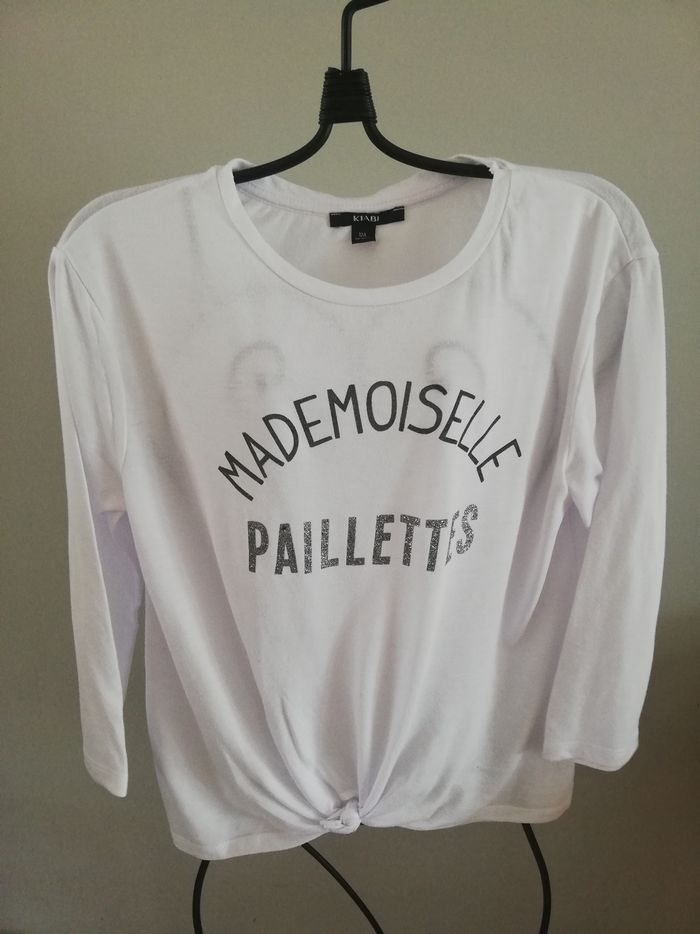 T-shirt manches 3/4 - photo numéro 2