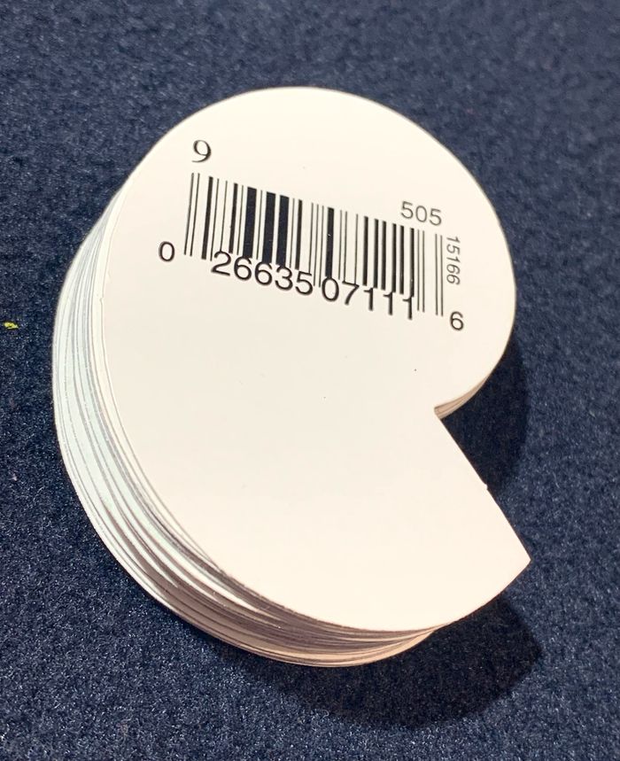 Lot 44 autocollants « 9 » ou « 6 » en 6 coloris, bord foil argenté - photo numéro 4