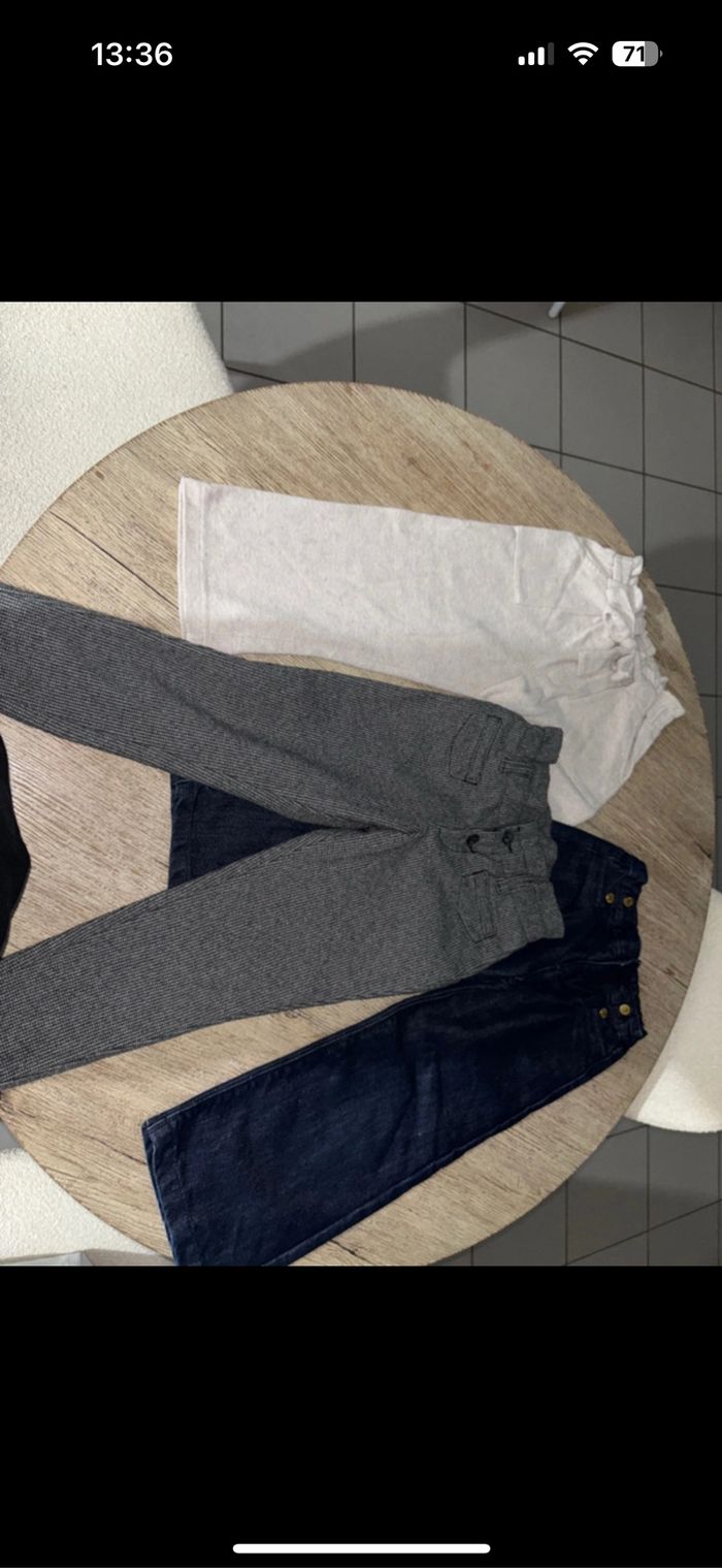 Lot de 3 pantalons taille 6 ans