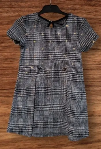 Robe chic à carreaux - Taille 110