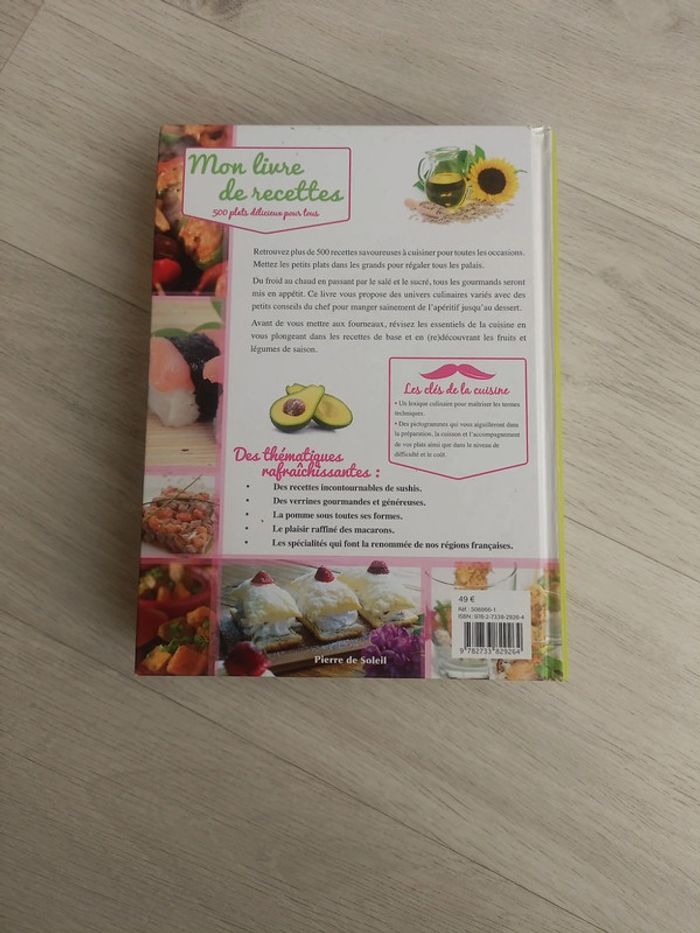 Livre de recettes 500 plats - photo numéro 4