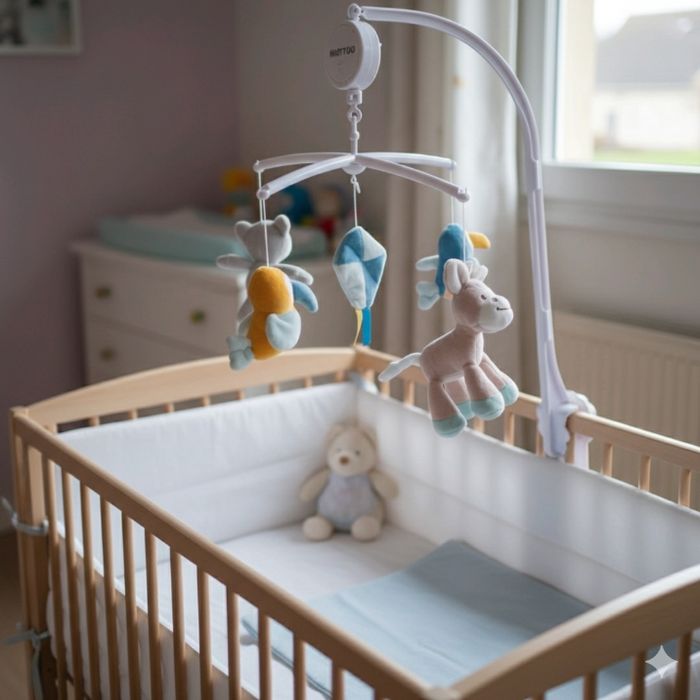 Mobile bébé musical Tim et Tilloo de Nattou