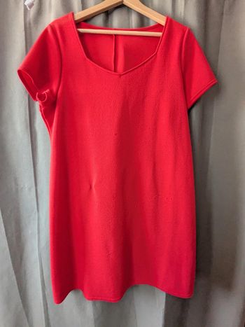 Robe manches courtes