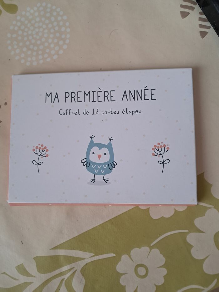 Coffret de 12 cartes étapes