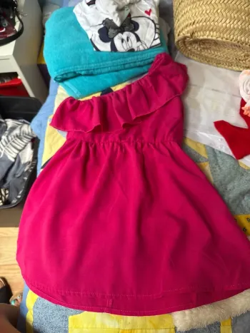 Robe fushia