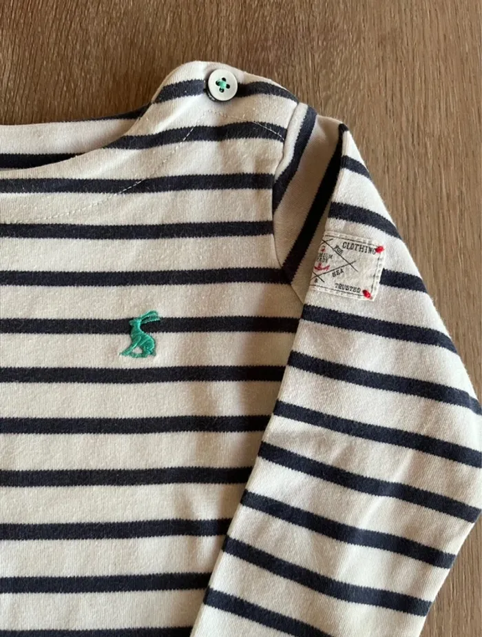 Pull marinière Joules 9/12 mois - photo numéro 3