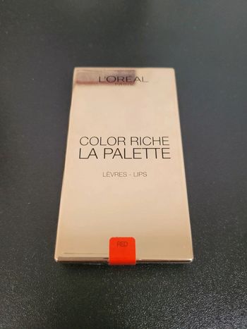 Palette L'Oréal pour les lèvres