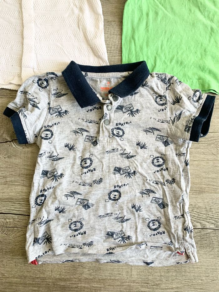 Lot de 3 polos 👕 manches courtes 2 ans - photo numéro 4