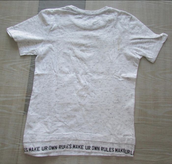 T-shirt Tête de mort garçon 10 ans - photo numéro 6