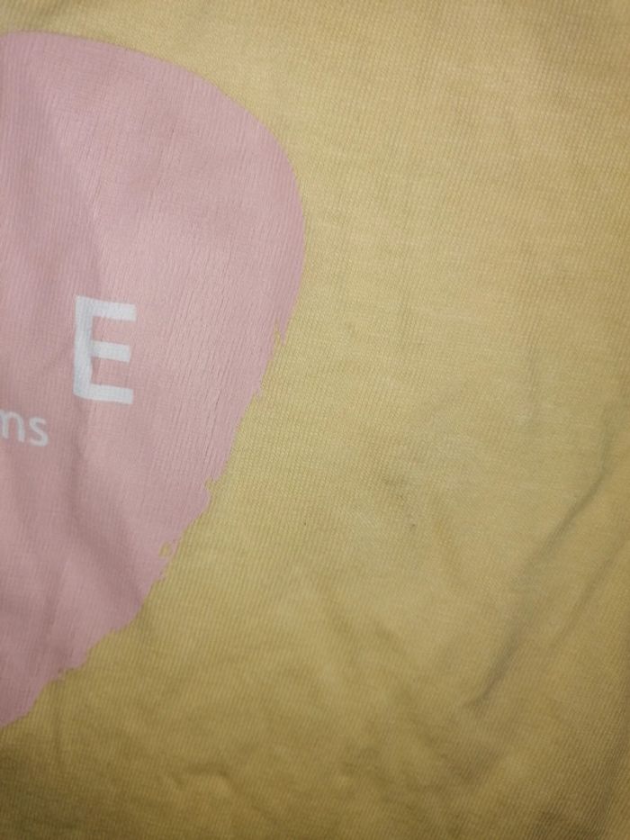 Pyjashort Neuf jaune love in my dreams 24mois-83.89cm - photo numéro 4