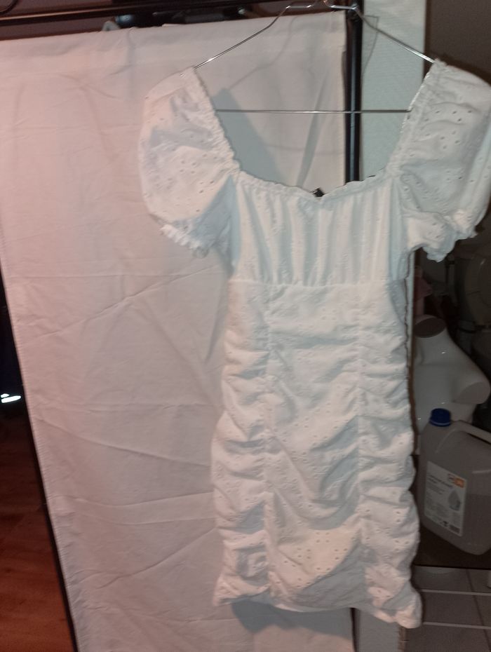 robe blanche t xs - photo numéro 2