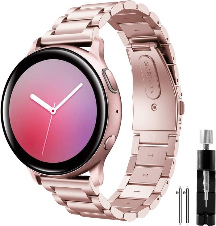 Bracelet acier Galaxy watch active 2
