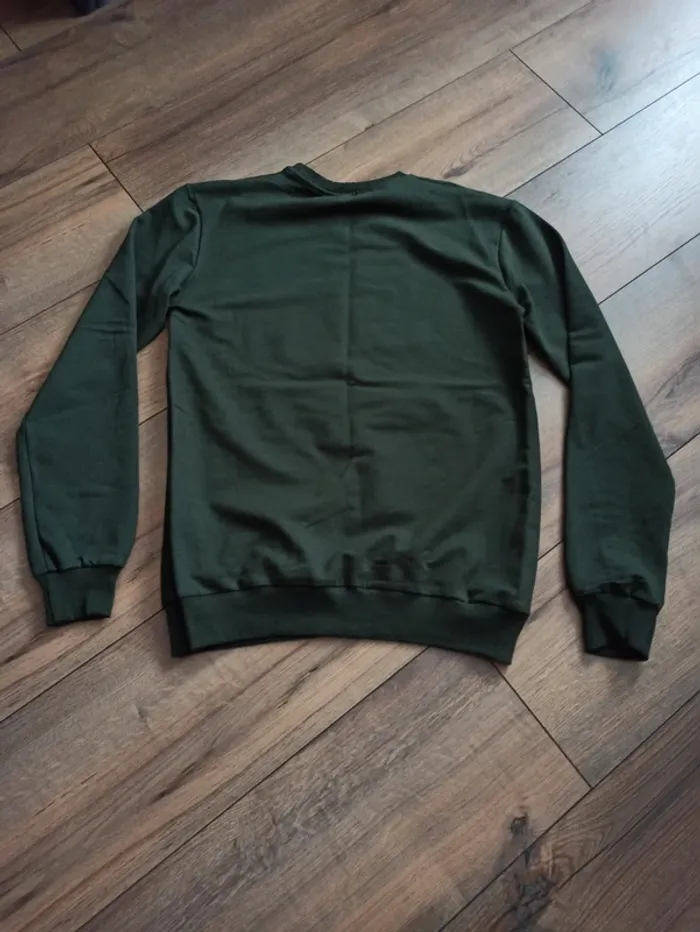 Pull fin homme manches longues kaki XS - photo numéro 4