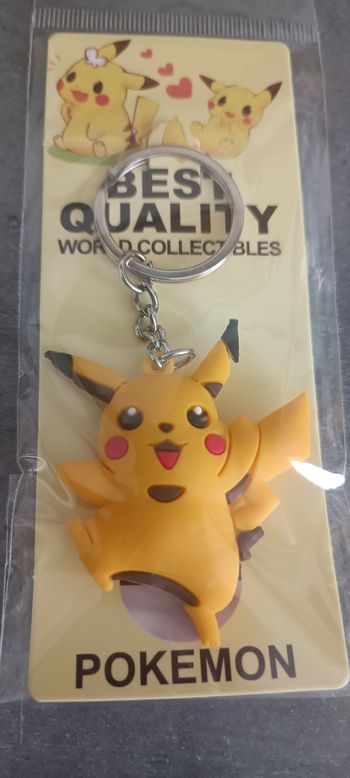 Pendentif pour clés et sac à dos Pokémon Pikachu