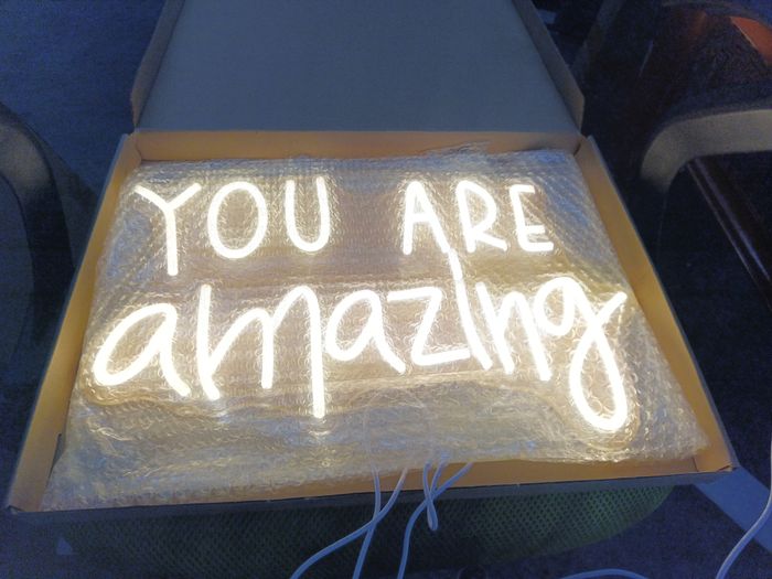 Enseigne lumineuse LED - photo numéro 2