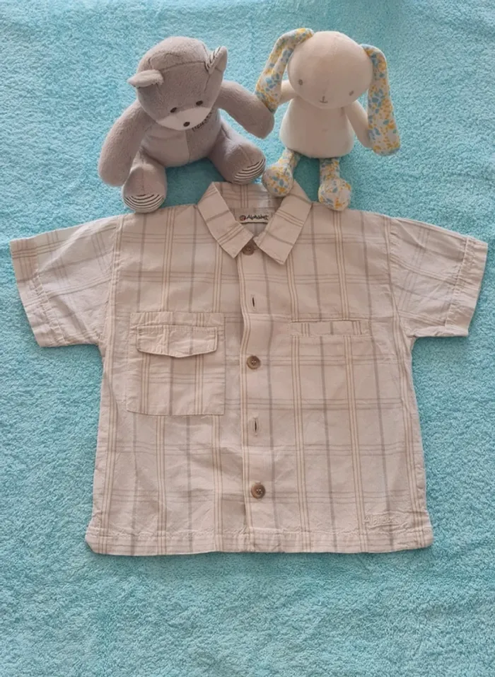 🧸 Chemise garçon manche courte 23 mois 🧸