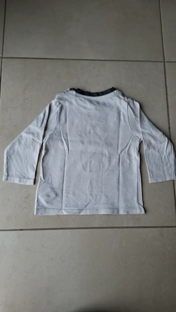 Lot 3 tee-shirts manches longues 12 mois - photo numéro 7