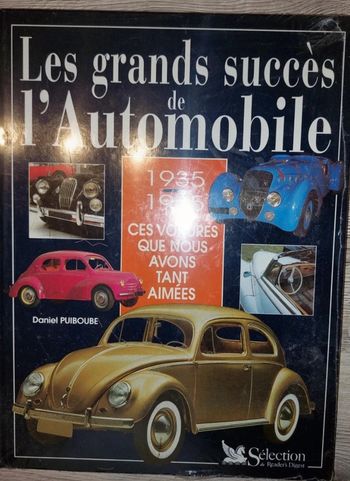 Livre les grands succès de l'automobile neuf